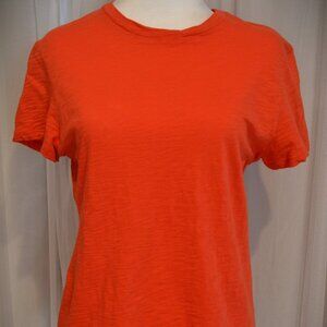 THEORY Tee, Size L, Orange